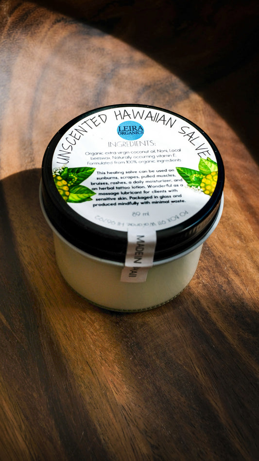 Unscented Hawaiian Salve - Leira Organics