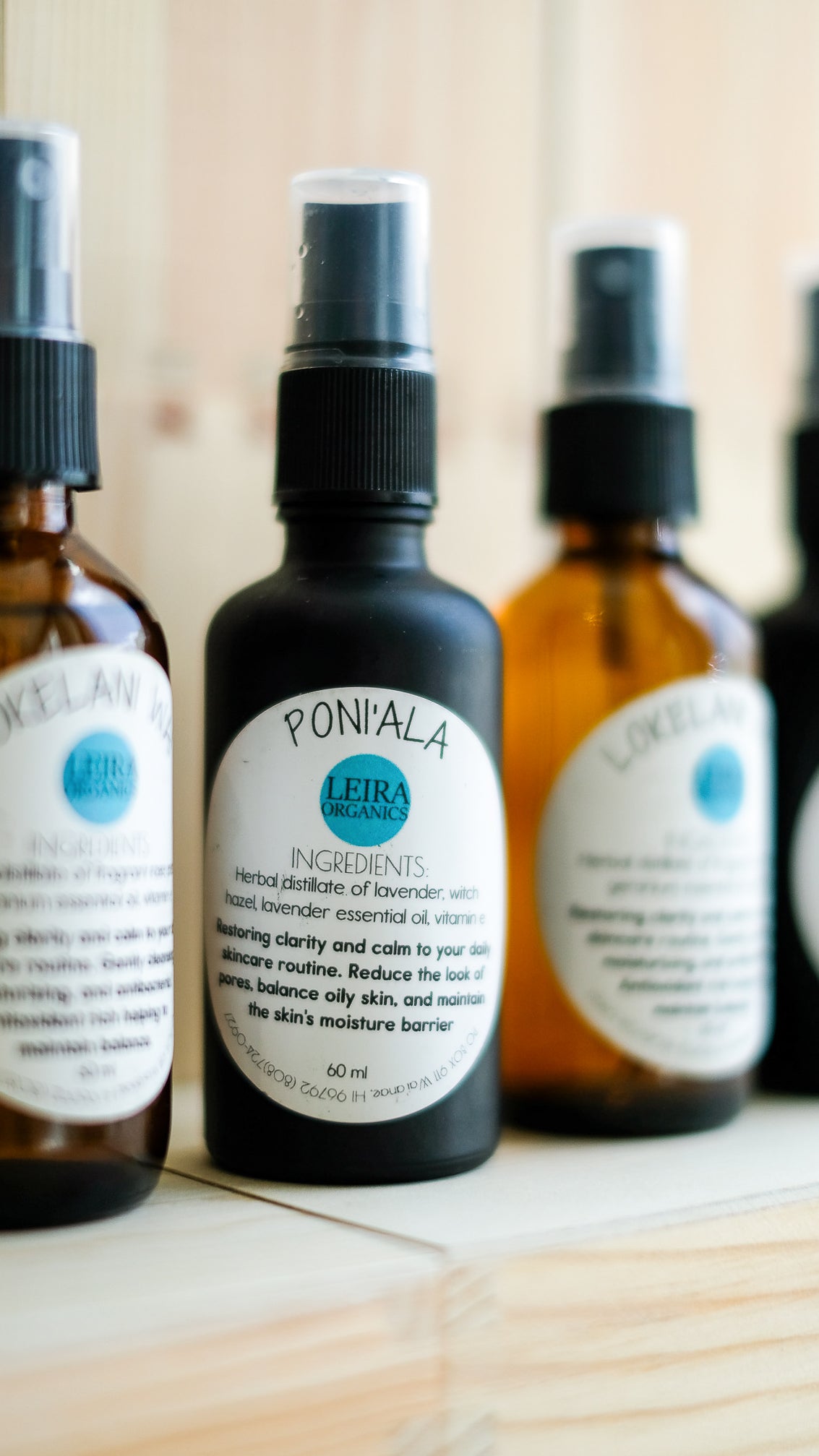 Poniʻala Toner - Leira Organics