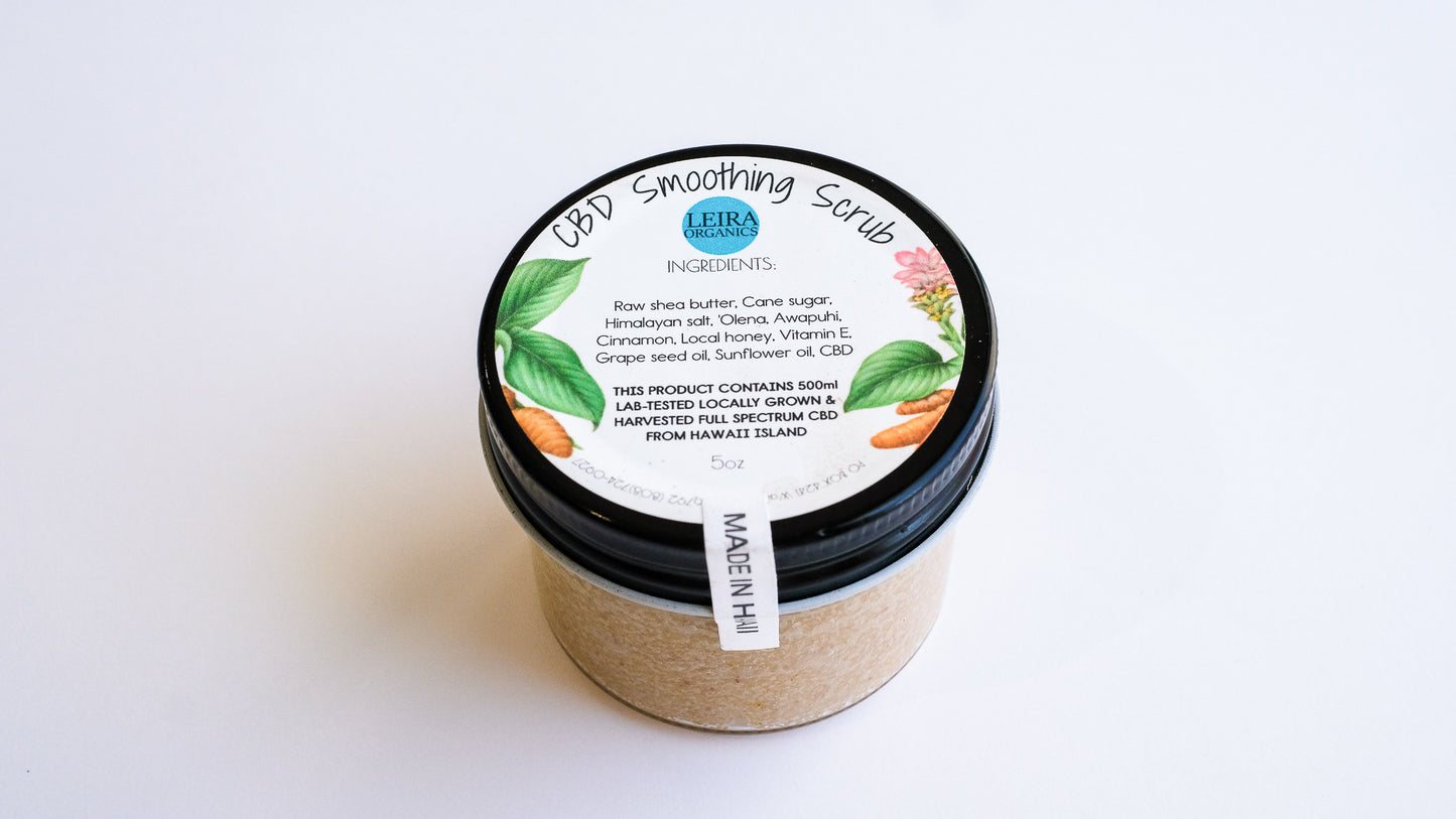 CBD Smoothing Scrub - Leira Organics